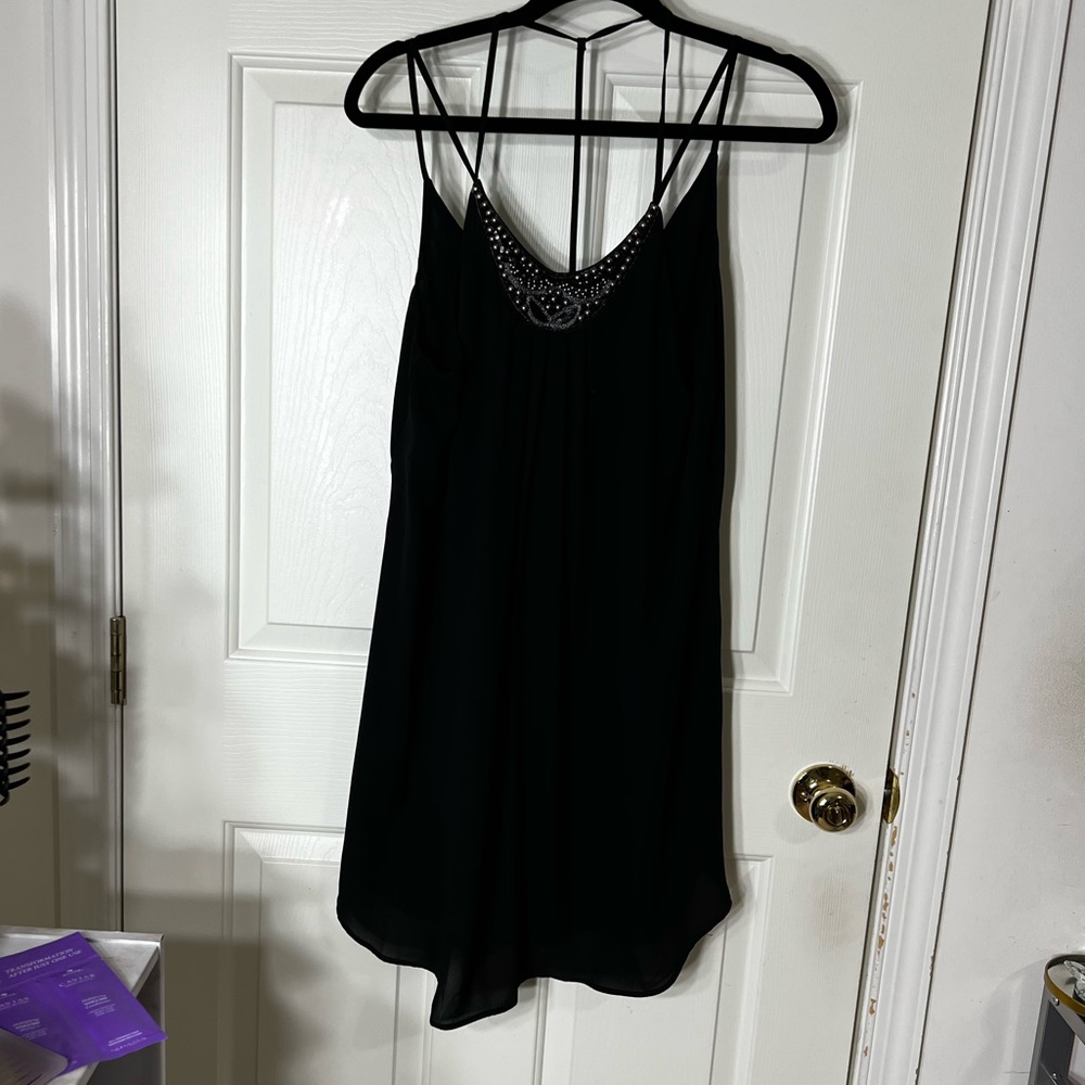 Black, strappy, Cocktail Dress